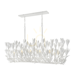 FLORA island lamp - 10 light sources - QUINTIESSE structural plaster. 0 FLORA island lamp - 10 light sources - QUINTIESSE structural plaster. small 0