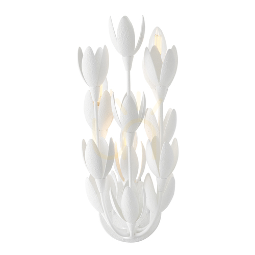 Check FLORA wall lamp - 3 light sources - QUINTIESSE structural plaster
