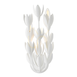 FLORA wall lamp - 3 light sources - QUINTIESSE structural plaster small 1