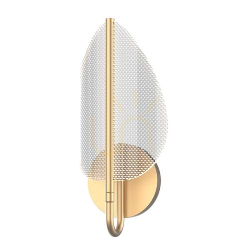 Check FLORIANA LED wall lamp - Natural brass QUINTIESSE