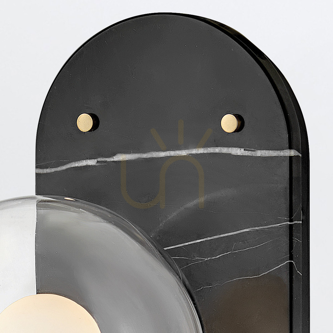 Show GILDA wall lamp - 1 light source - Black, classic brass QUINTIESSE GILDA wall lamp - 1 light source - Black, classic brass QUINTIESSE