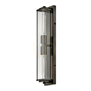 HENRI wall lamp - 2 light sources - Oxidized black QUINTIESSE 1 HENRI wall lamp - 2 light sources - Oxidized black QUINTIESSE small 1