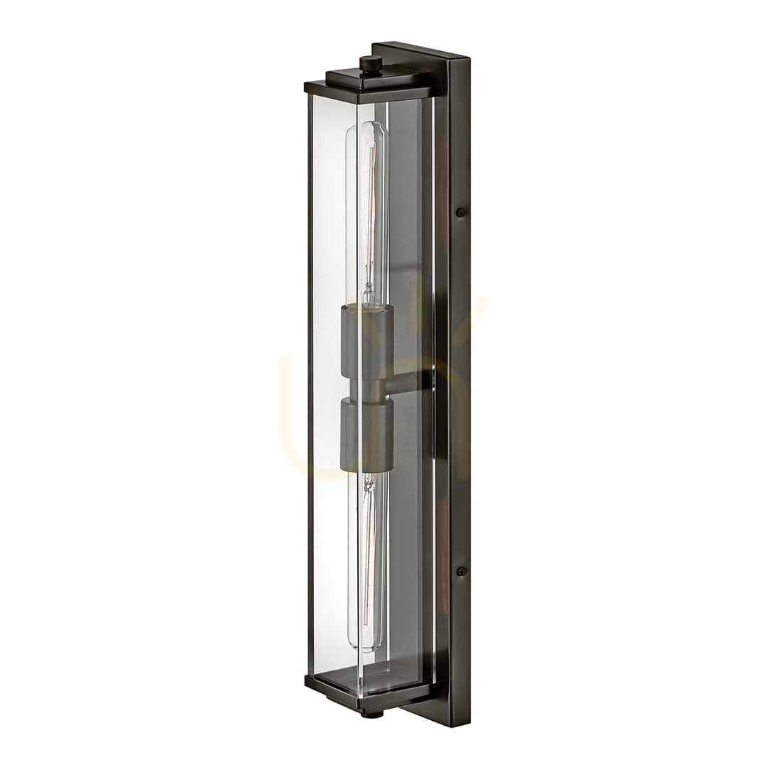 Display HENRI wall lamp - 2 light sources - Oxidized black QUINTIESSE HENRI wall lamp - 2 light sources - Oxidized black QUINTIESSE