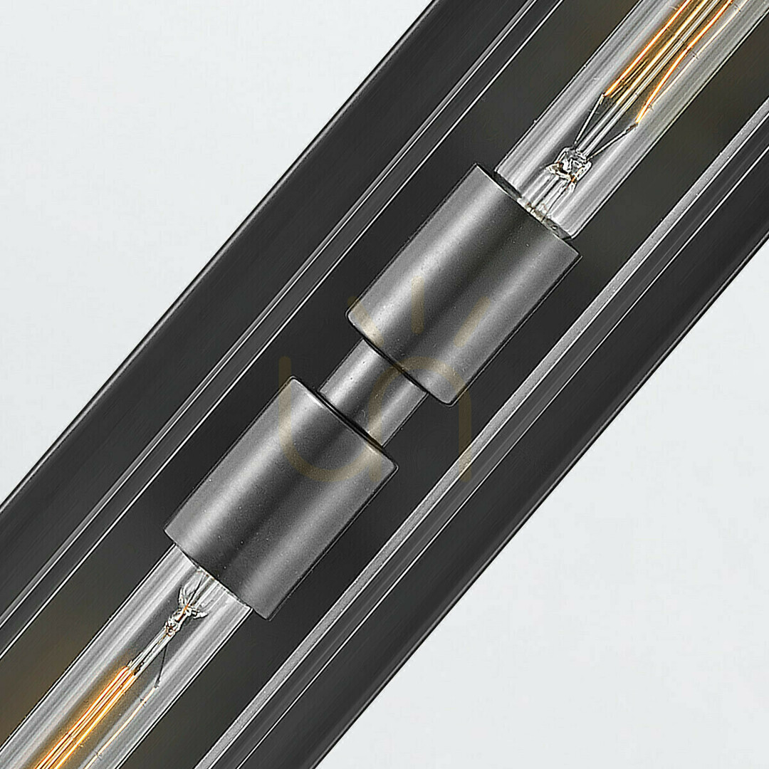Preview HENRI wall lamp - 2 light sources - Oxidized black QUINTIESSE HENRI wall lamp - 2 light sources - Oxidized black QUINTIESSE