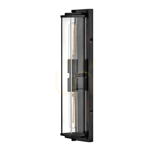 Check HENRI wall lamp - 2 light sources - Oxidized black QUINTIESSE