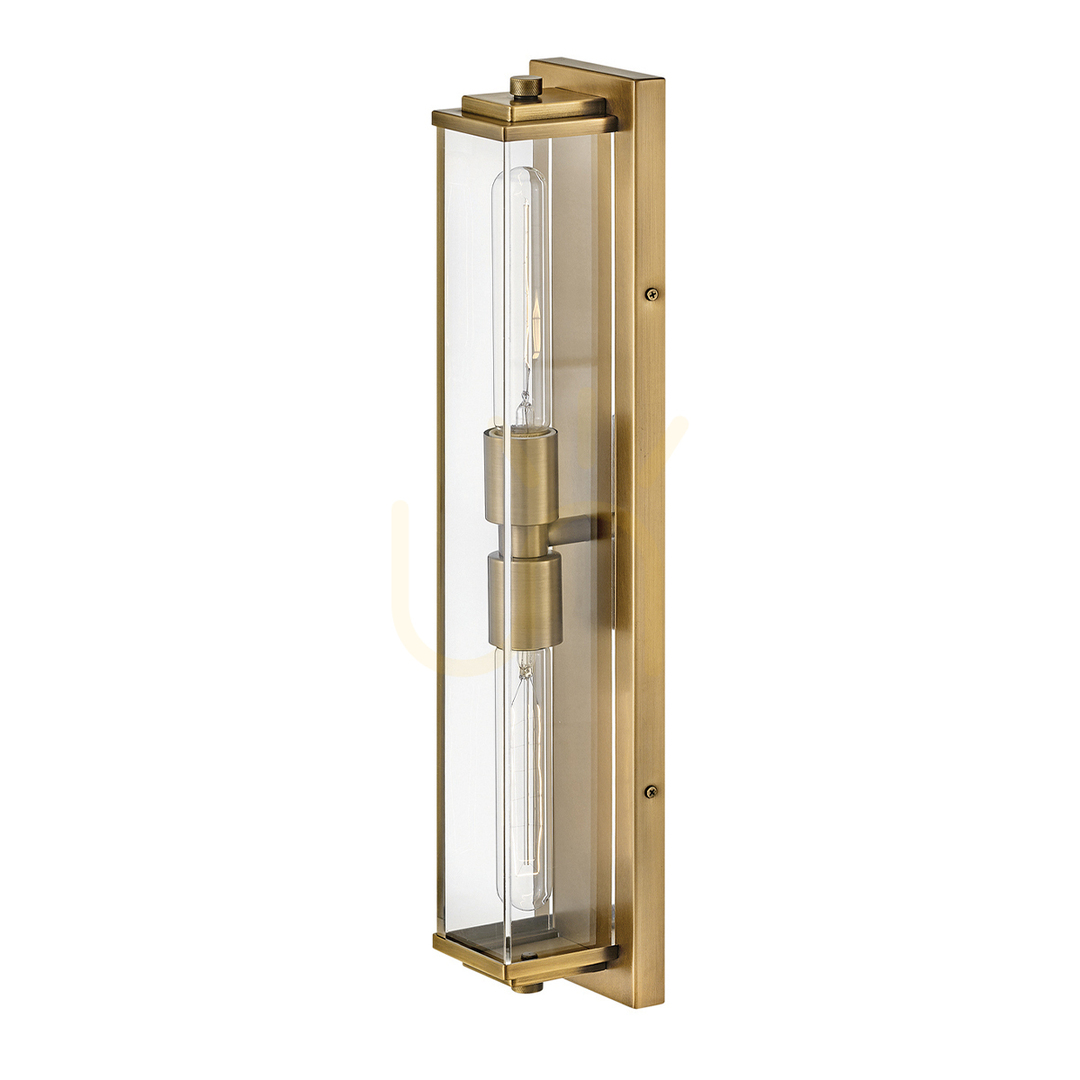 Display HENRI wall lamp - 2 light sources - Classic brass QUINTIESSE HENRI wall lamp - 2 light sources - Classic brass QUINTIESSE