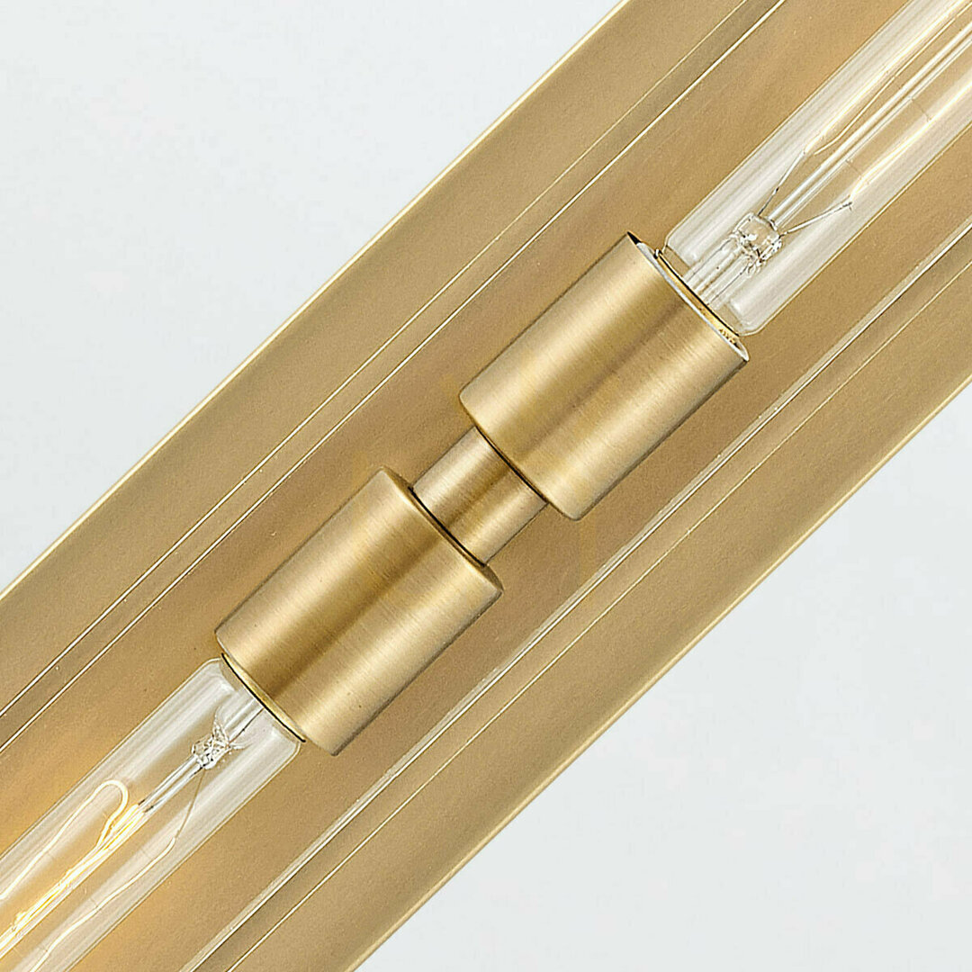 View HENRI wall lamp - 2 light sources - Classic brass QUINTIESSE HENRI wall lamp - 2 light sources - Classic brass QUINTIESSE