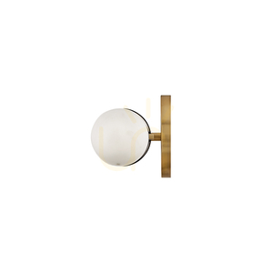Large LED wall lamp IBIZA - Classic brass QUINTIESSE 1 Large LED wall lamp IBIZA - Classic brass QUINTIESSE small 1