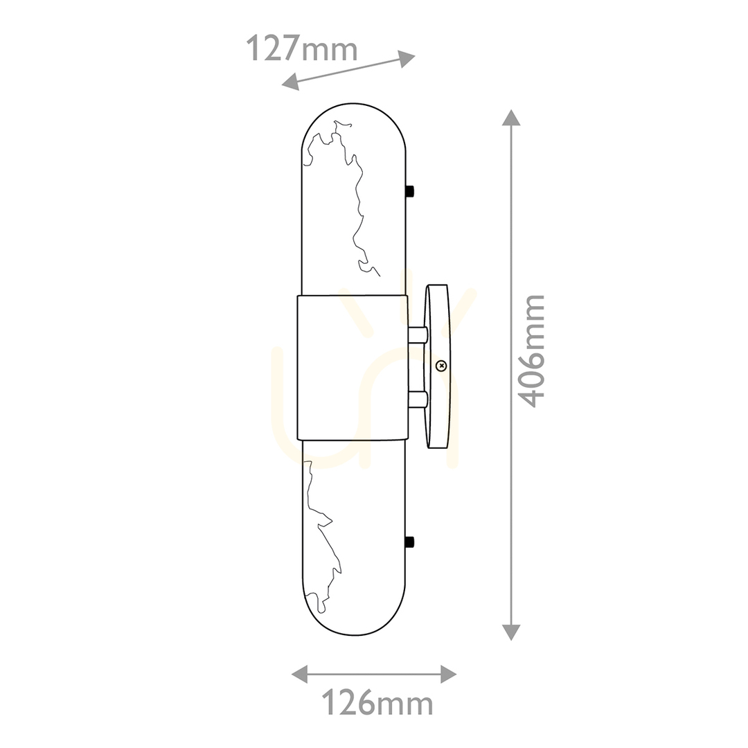 Preview Medium LED wall lamp IBIZA - Classic brass QUINTIESSE Medium LED wall lamp IBIZA - Classic brass QUINTIESSE