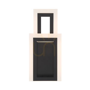 Wall lamp INIZIO - Matte black QUINTIESSE small 1