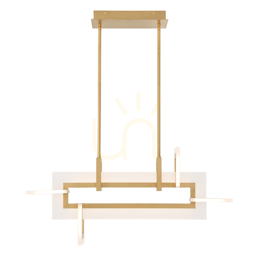 View INIZIO small island lamp - Brushed gold QUINTIESSE INIZIO small island lamp - Brushed gold QUINTIESSE