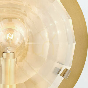 LEO wall lamp - 1 light source - Classic brass QUINTIESSE 5 LEO wall lamp - 1 light source - Classic brass QUINTIESSE small 5