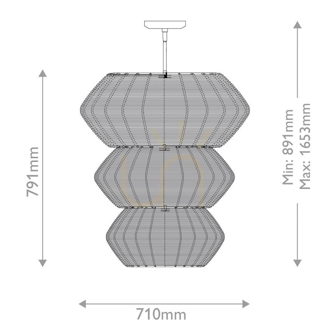 View LUCA chandelier - 10 light sources - Black QUINTIESSE LUCA chandelier - 10 light sources - Black QUINTIESSE