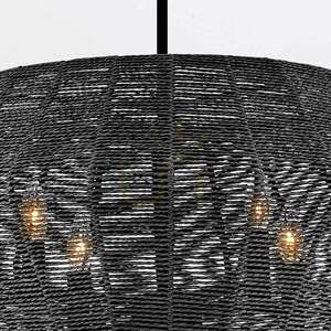 LUCA chandelier - 10 light sources - Black QUINTIESSE 2 LUCA chandelier - 10 light sources - Black QUINTIESSE small 2