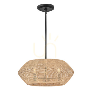 LUCA pendant lamp - 3 light sources - Black, caramel beige QUINTIESSE 1 LUCA pendant lamp - 3 light sources - Black, caramel beige QUINTIESSE small 1