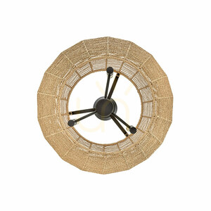 LUCA pendant lamp - 3 light sources - Black, caramel beige QUINTIESSE 3 LUCA pendant lamp - 3 light sources - Black, caramel beige QUINTIESSE small 3