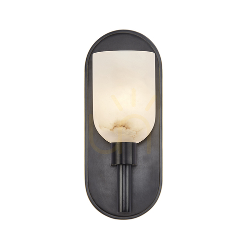 Check LUCIAN wall lamp - 1 light source - Urban brown QUINTIESSE