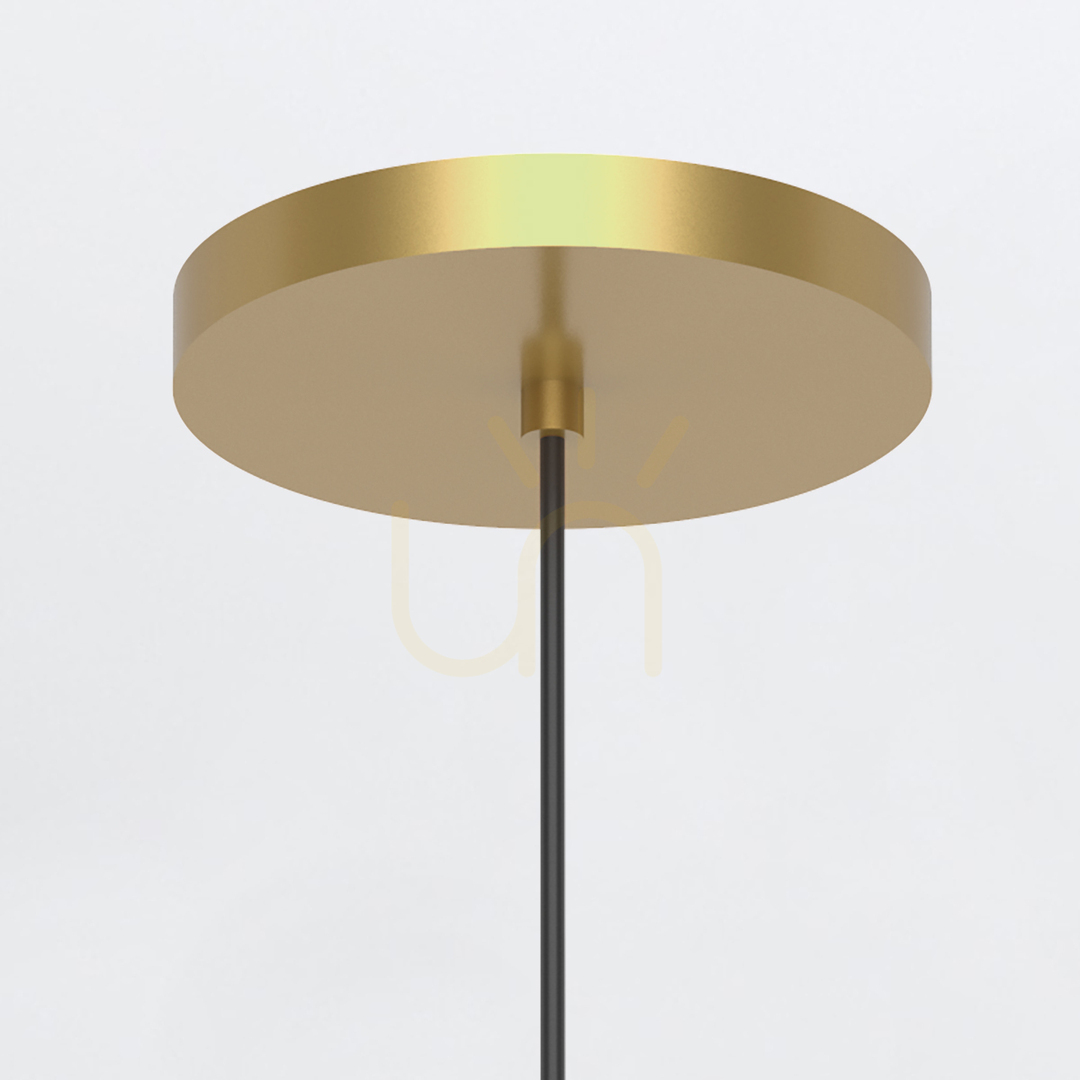 Display MARNI small LED pendant lamp - Natural brass QUINTIESSE MARNI small LED pendant lamp - Natural brass QUINTIESSE