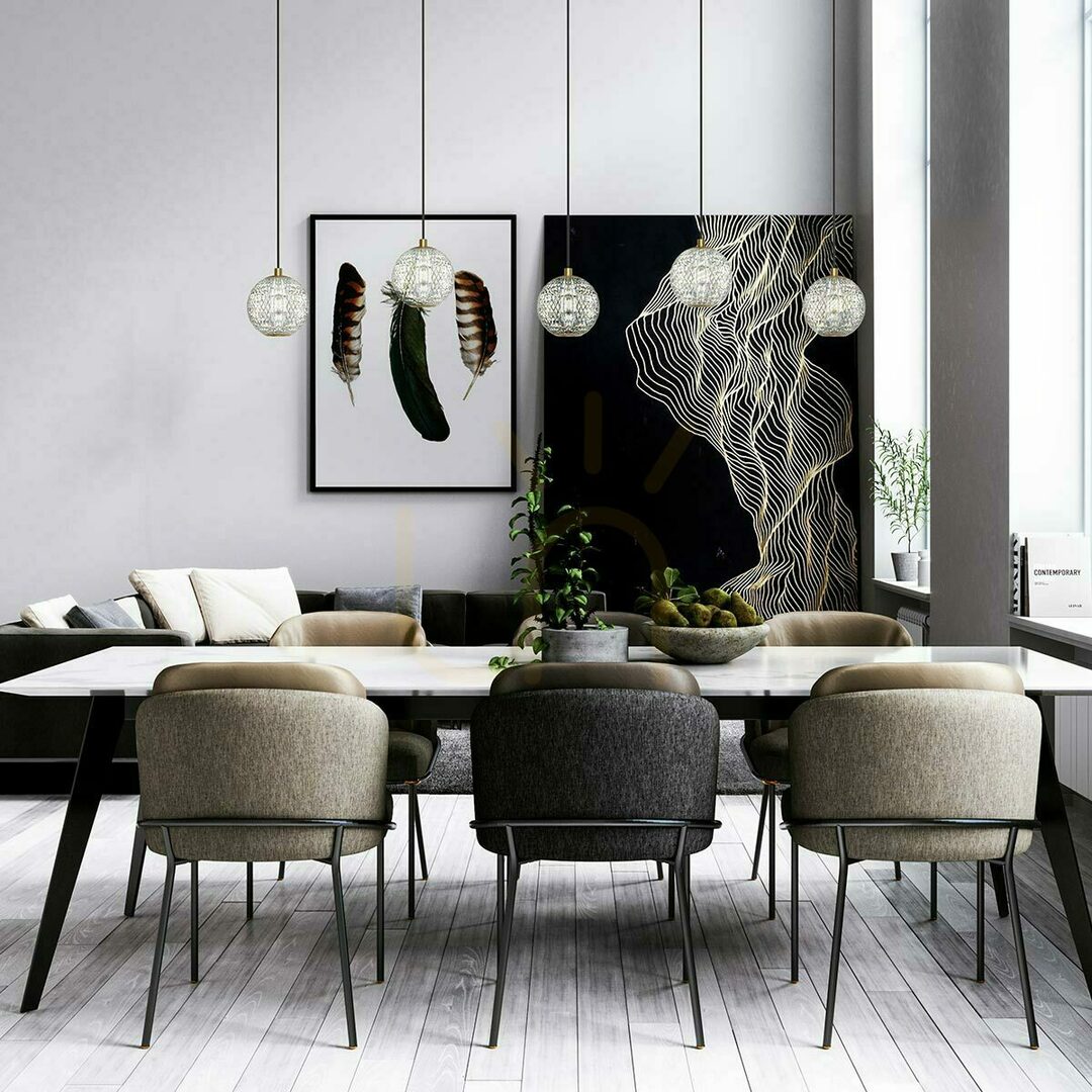 Show MARNI small LED pendant lamp - Natural brass QUINTIESSE MARNI small LED pendant lamp - Natural brass QUINTIESSE
