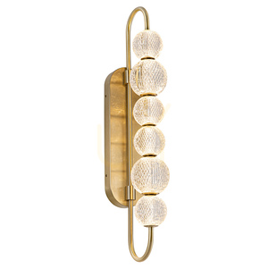 MARNI LED wall lamp - Natural brass QUINTIESSE small 0