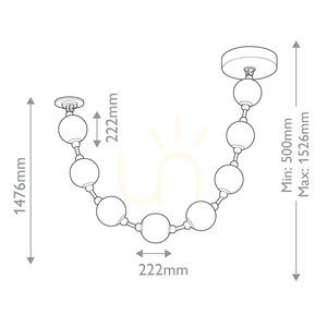 MARNI LED pendant lamp - Natural brass QUINTIESSE 2 MARNI LED pendant lamp - Natural brass QUINTIESSE small 2