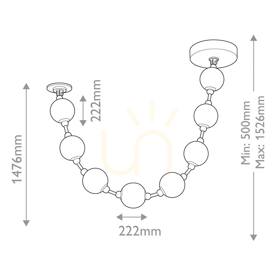 Preview MARNI LED pendant lamp - Natural brass QUINTIESSE MARNI LED pendant lamp - Natural brass QUINTIESSE
