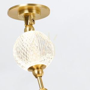 MARNI LED pendant lamp - Natural brass QUINTIESSE 4 MARNI LED pendant lamp - Natural brass QUINTIESSE small 4
