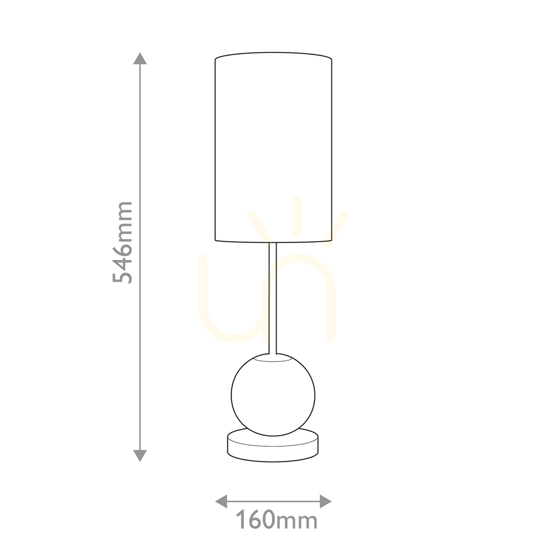 Preview MARNI medium LED table lamp - Natural brass QUINTIESSE MARNI medium LED table lamp - Natural brass QUINTIESSE
