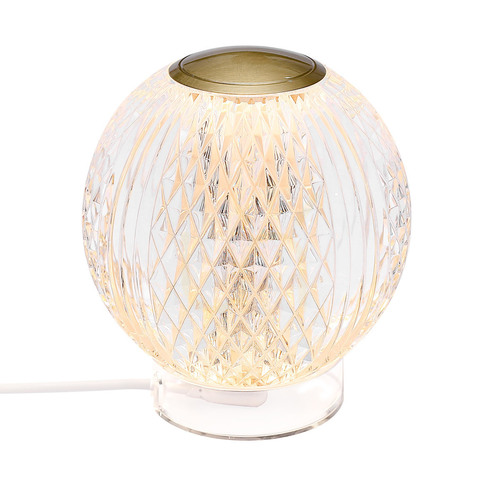 Check MARNI small LED table lamp - Natural brass QUINTIESSE