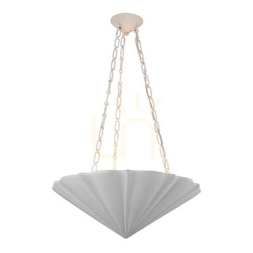 Check MARTINE pendant lamp - 3 light sources - Antique white QUINTIESSE