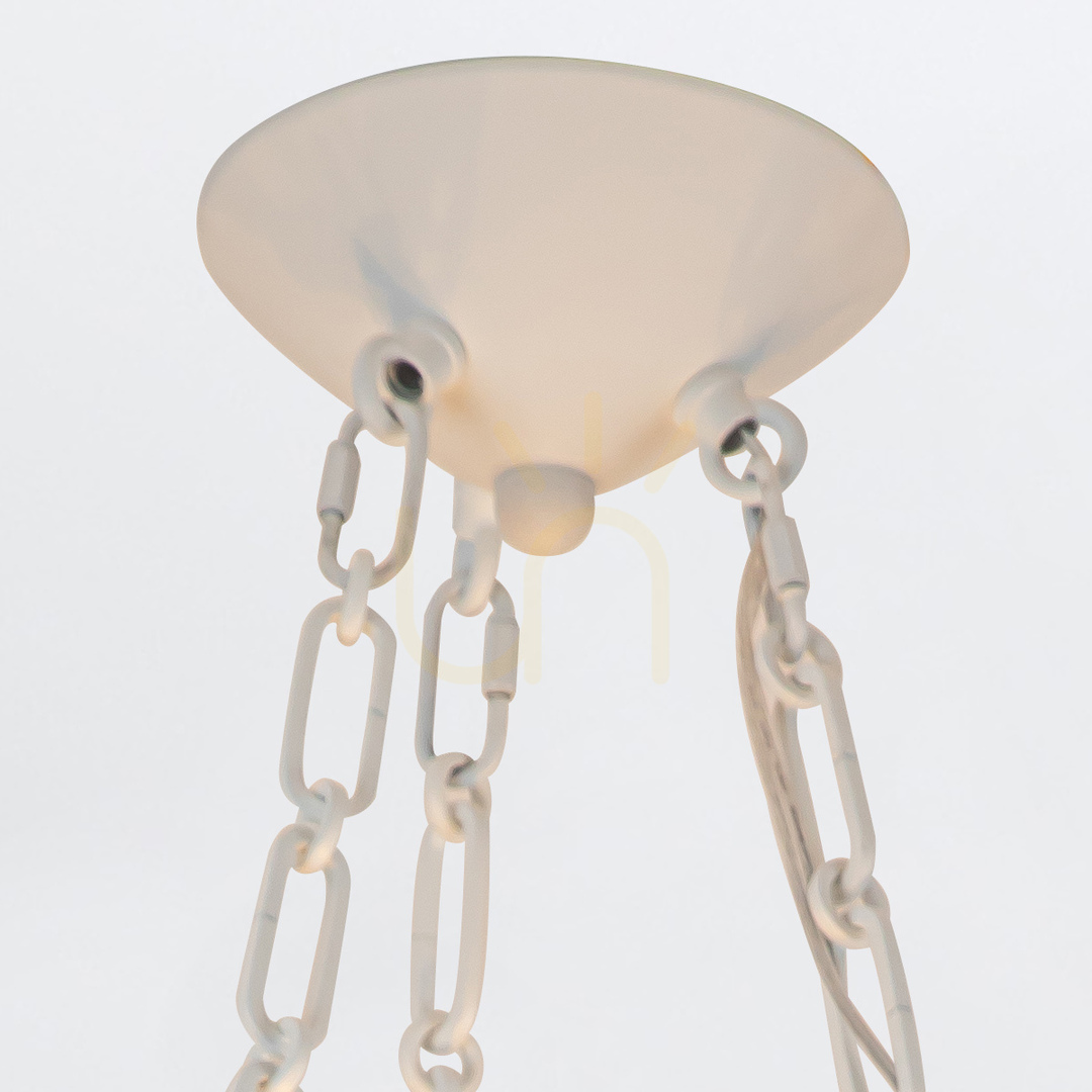 Show MARTINE pendant lamp - 3 light sources - Antique white QUINTIESSE MARTINE pendant lamp - 3 light sources - Antique white QUINTIESSE