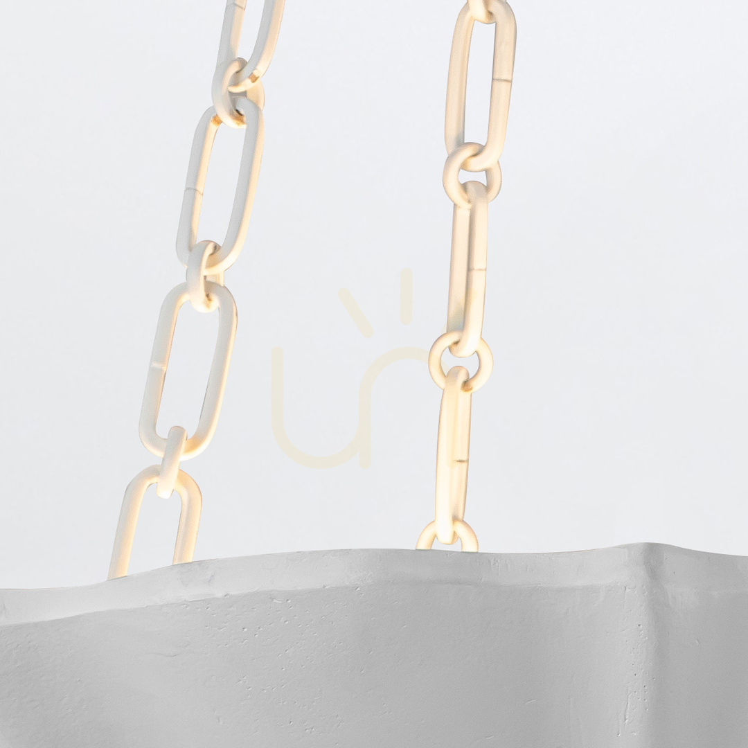 Check MARTINE pendant lamp - 3 light sources - Antique white QUINTIESSE MARTINE pendant lamp - 3 light sources - Antique white QUINTIESSE
