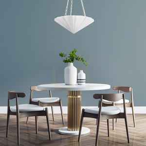 MARTINE pendant lamp - 3 light sources - Antique white QUINTIESSE 7 MARTINE pendant lamp - 3 light sources - Antique white QUINTIESSE small 7