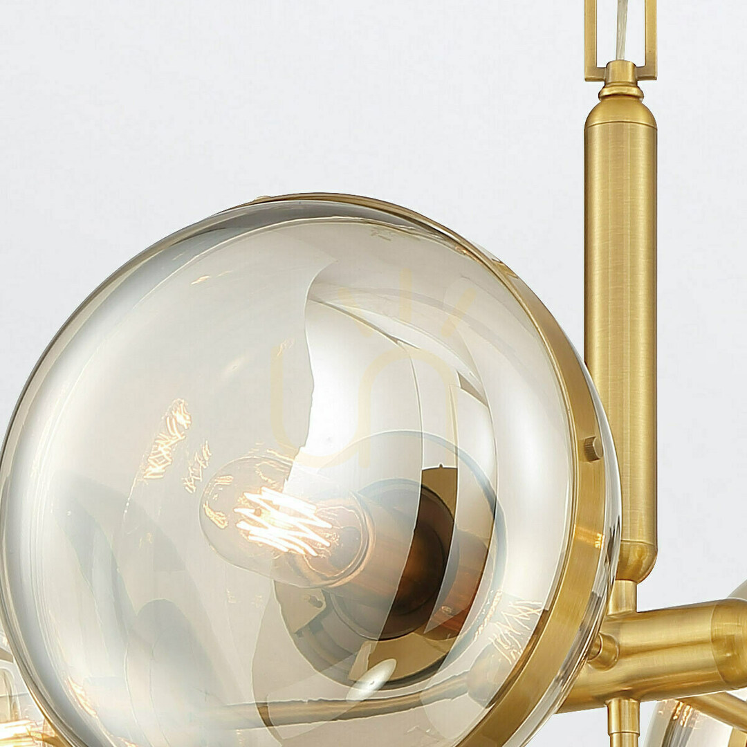 Display NOTTINGHAM chandelier - 5 light sources - Antique brass QUINTIESSE NOTTINGHAM chandelier - 5 light sources - Antique brass QUINTIESSE