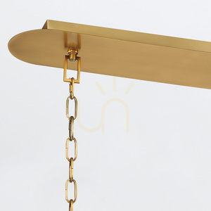 NOTTINGHAM island lamp - 6 light sources - Antique brass QUINTIESSE 4 NOTTINGHAM island lamp - 6 light sources - Antique brass QUINTIESSE small 4