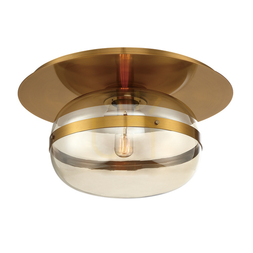 Check NOTTINGHAM medium plafond - 1 light source - Antique brass QUINTIESSE