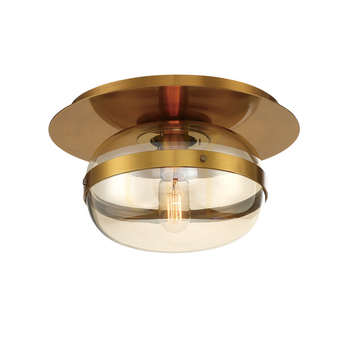 Check Small plafond NOTTINGHAM - 1 light source - Antique brass QUINTIESSE