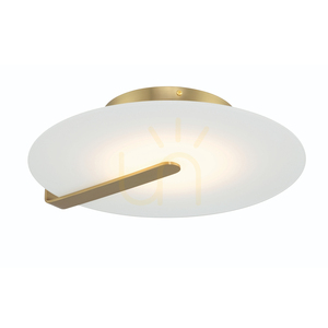 Medium plafond / wall lamp NUVOLA - Brushed gold QUINTIESSE 0 Medium plafond / wall lamp NUVOLA - Brushed gold QUINTIESSE small 0