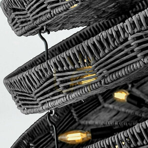 OPHELIA chandelier - 13 light sources - Black QUINTIESSE 5 OPHELIA chandelier - 13 light sources - Black QUINTIESSE small 5