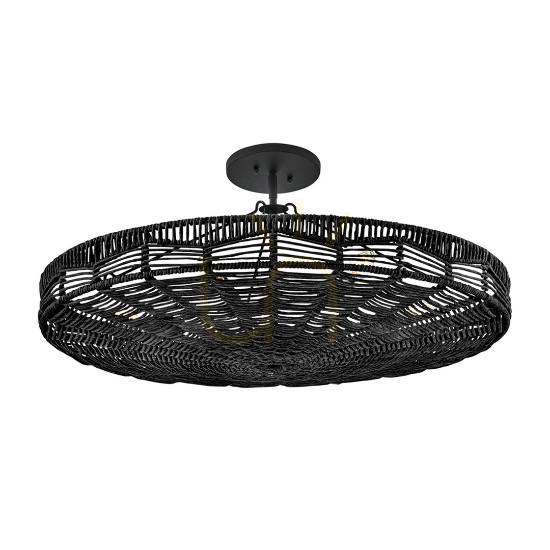Check OPHELIA pendant lamp - 6 light sources - Black QUINTIESSE OPHELIA pendant lamp - 6 light sources - Black QUINTIESSE