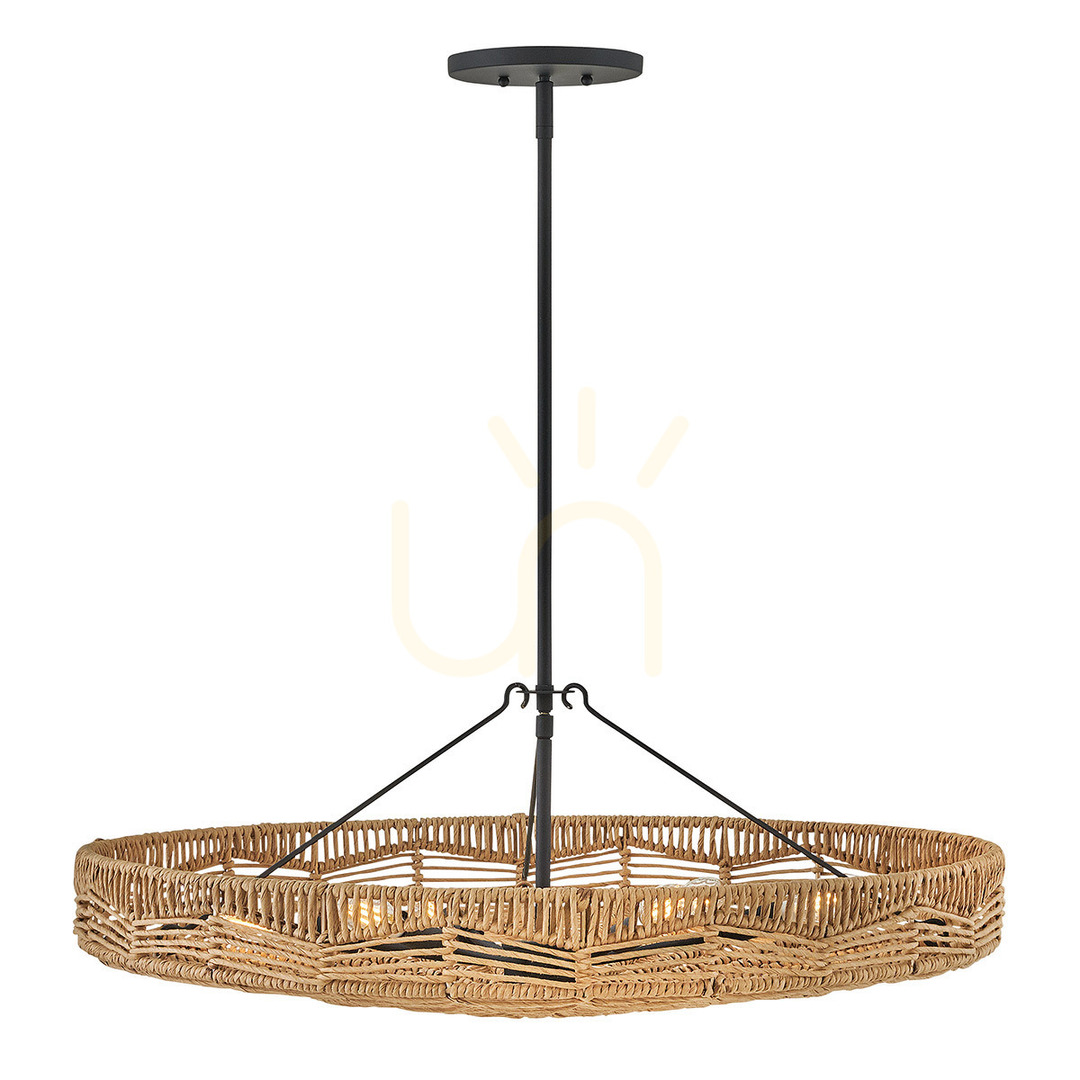 View OPHELIA pendant lamp - 6 light sources - Black, caramel beige QUINTIESSE OPHELIA pendant lamp - 6 light sources - Black, caramel beige QUINTIESSE