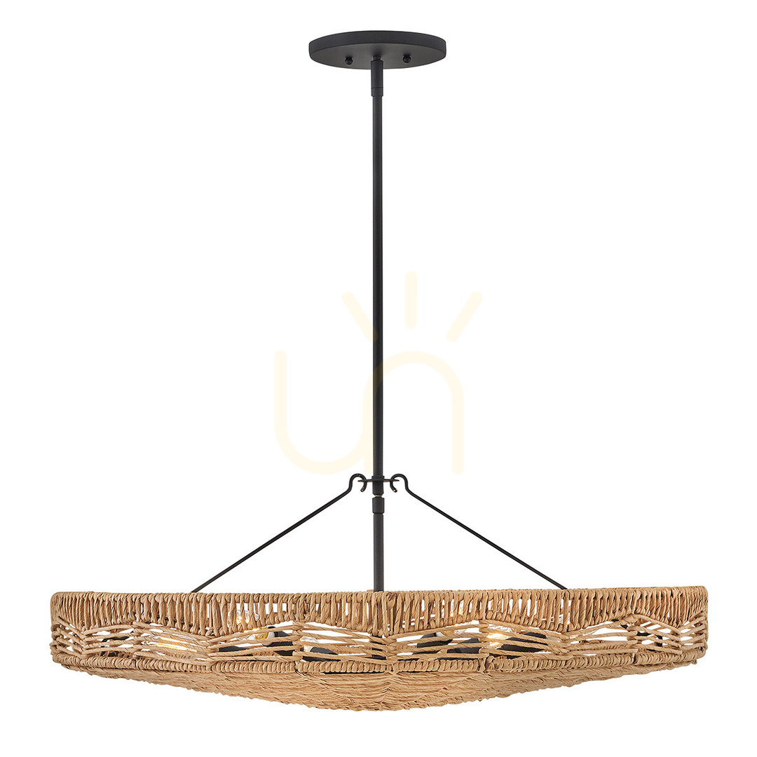 Show OPHELIA pendant lamp - 6 light sources - Black, caramel beige QUINTIESSE OPHELIA pendant lamp - 6 light sources - Black, caramel beige QUINTIESSE