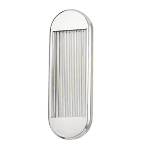 Medium LED wall lamp PALAIS - Polished Nickel QUINTIESSE small 7