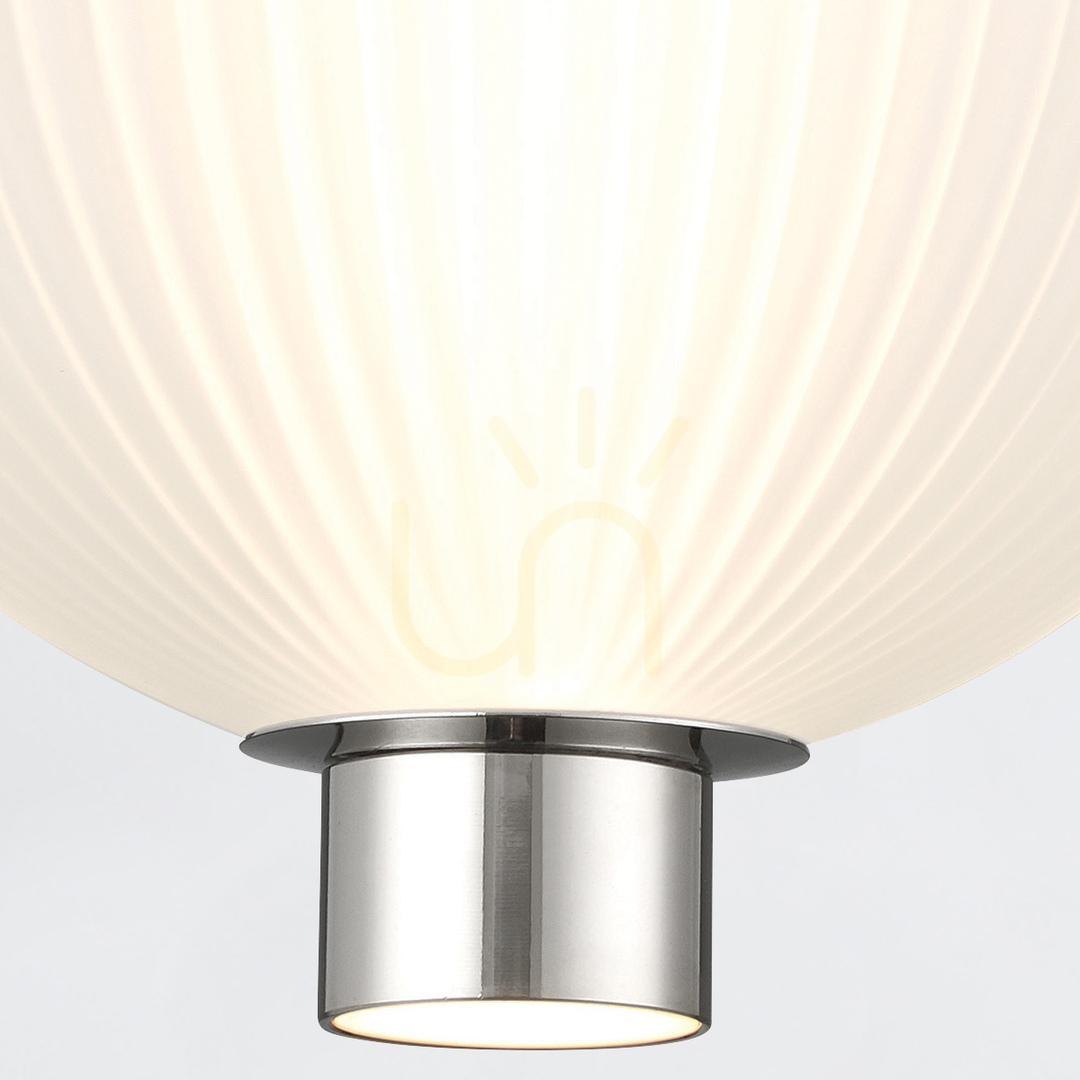 Show Palams small pendant lamp - 2 light sources - Polished nickel QUINTIESSE Palams small pendant lamp - 2 light sources - Polished nickel QUINTIESSE