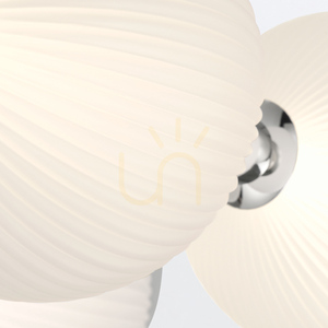 PALMAS wall lamp - 2 light sources - Polished nickel QUINTIESSE 4 PALMAS wall lamp - 2 light sources - Polished nickel QUINTIESSE small 4