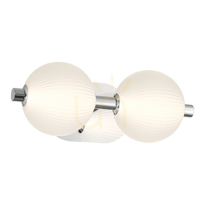 PALMAS wall lamp - 2 light sources - Polished nickel QUINTIESSE 0 PALMAS wall lamp - 2 light sources - Polished nickel QUINTIESSE small 0