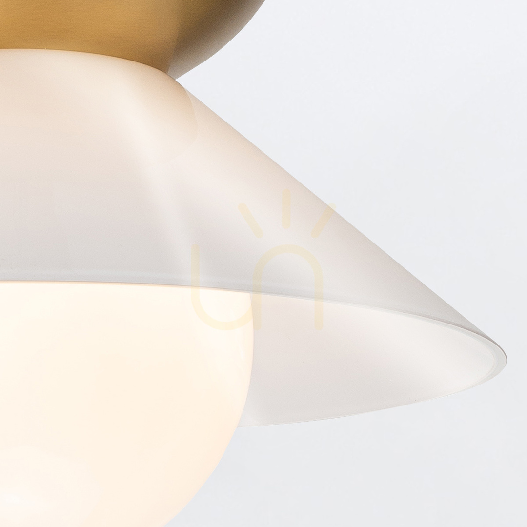 Check SAUCER medium pendant lamp - 1 light source - Aged brass QUINTIESSE SAUCER medium pendant lamp - 1 light source - Aged brass QUINTIESSE
