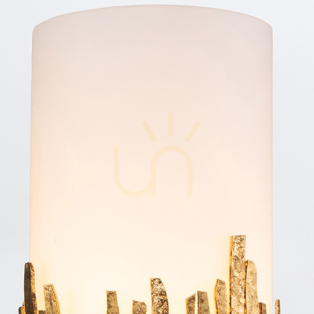 Show SAWGRASS wall lamp - 1 light source - Petal gold QUINTIESSE SAWGRASS wall lamp - 1 light source - Petal gold QUINTIESSE