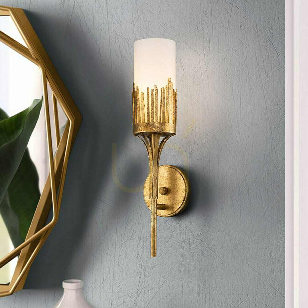 Check SAWGRASS wall lamp - 1 light source - Petal gold QUINTIESSE SAWGRASS wall lamp - 1 light source - Petal gold QUINTIESSE