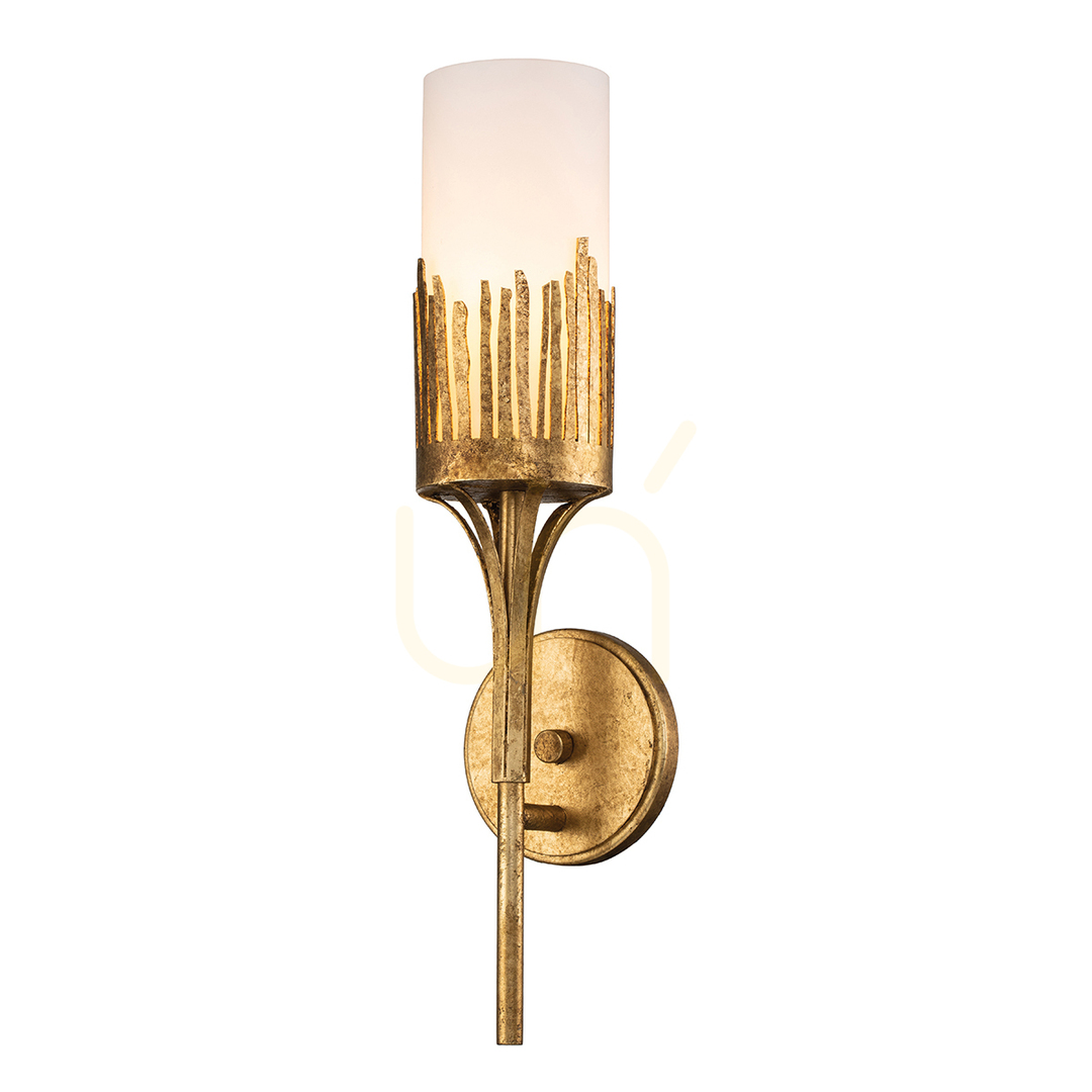 SAWGRASS wall lamp - 1 light source - Petal gold QUINTIESSE